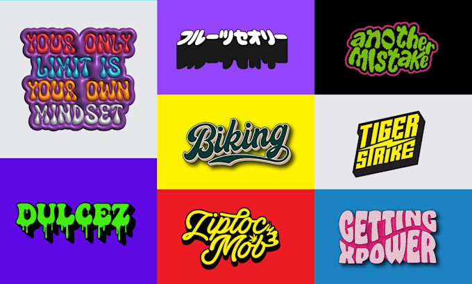 do modern text, font logo, custom typography, lettering, hand drawn design