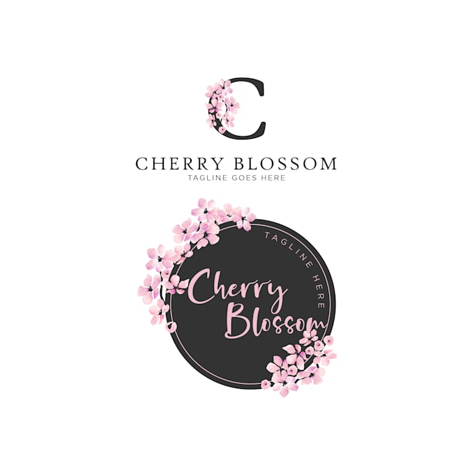do premade cherry blossom logo3