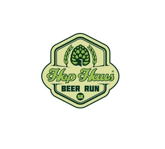 design hop haus beer run event logo in 24 hours