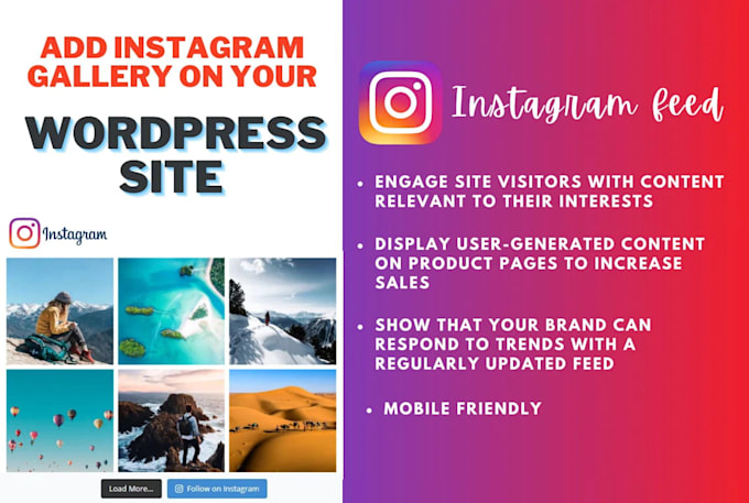 install instagram feed for your wordpress website