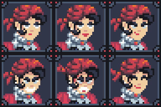 make a pixel user image or a characther for game