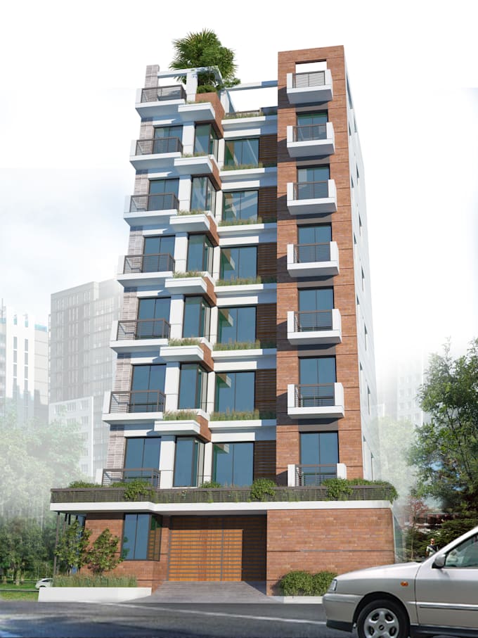 create realistic 3d rendering