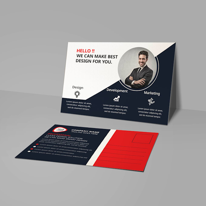 do a professional real estate postcard design