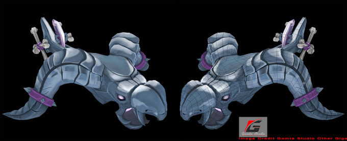 create hand painted 3d stylized games