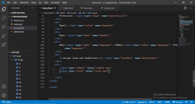 create a responsive website using html and css
