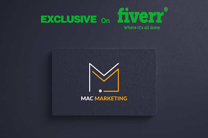 design flat minimalist modern business logo