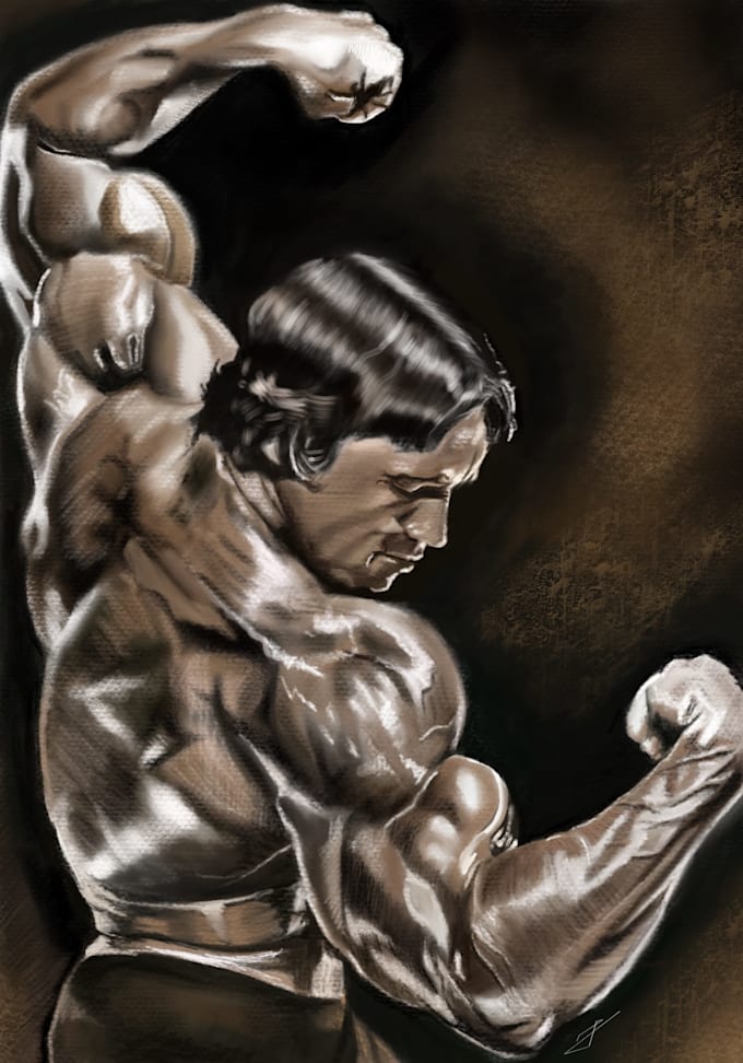 draw digital portrait for you