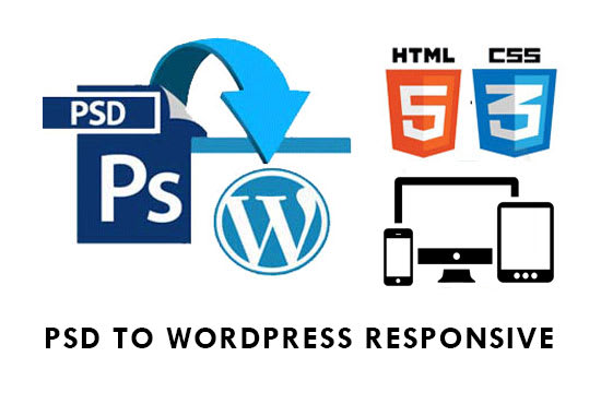 convert PSD to wordpress or figma to wordpress