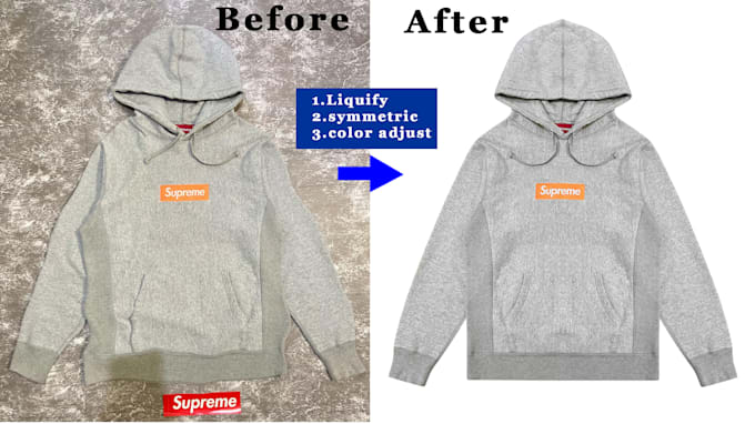 do photo manipulation, garments and product photo editing