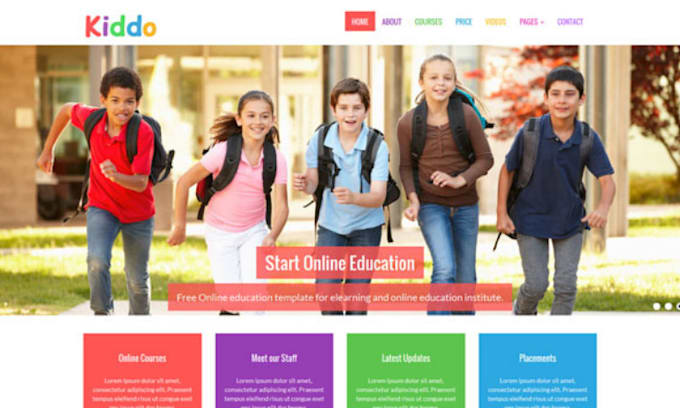develop a wordpress lms website and learndash lms website