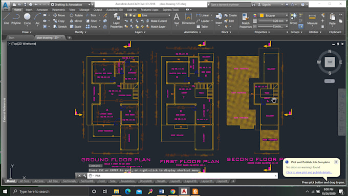 draw your 2d floor plan