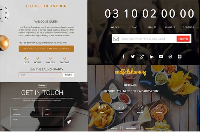 give you a amazing coming soon,under construction page