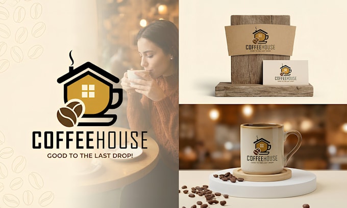 design a modern minimalist flat logo with a creative touch