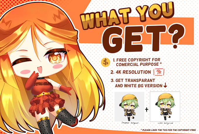 draw your character into cute chibi