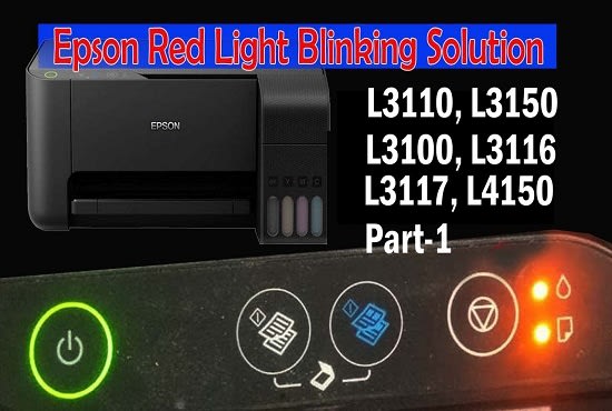 reset epson service required error online