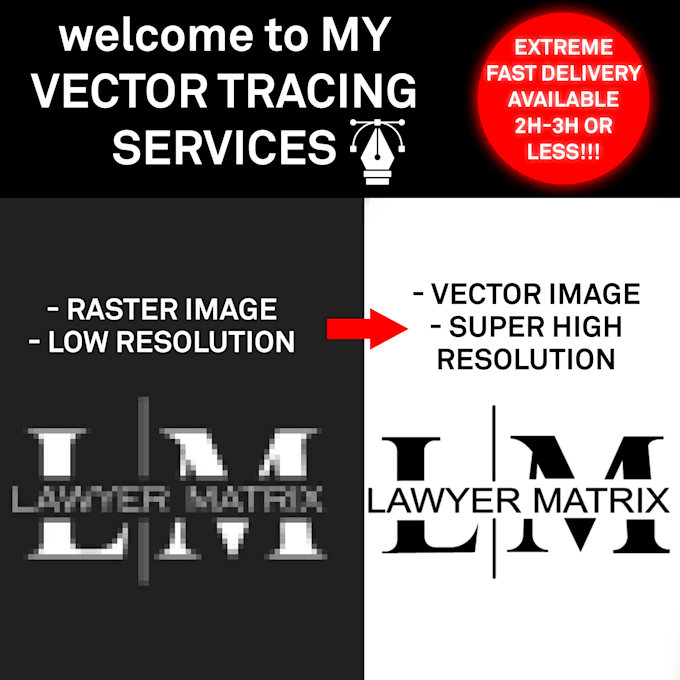 vector trace your logo or picture