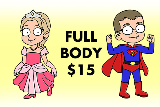 draw you as family guy cartoon