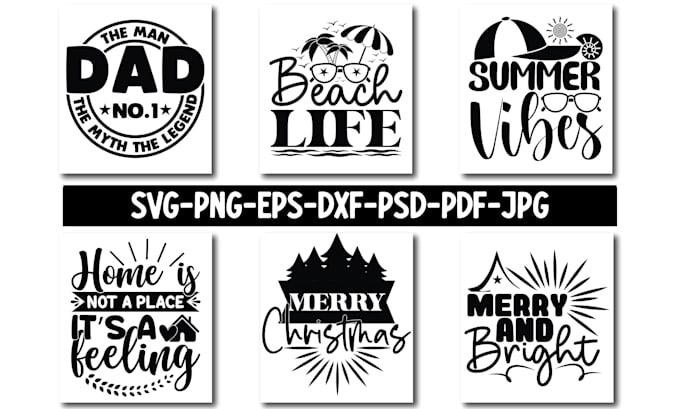 provide professional svg cut files designs and design bundle