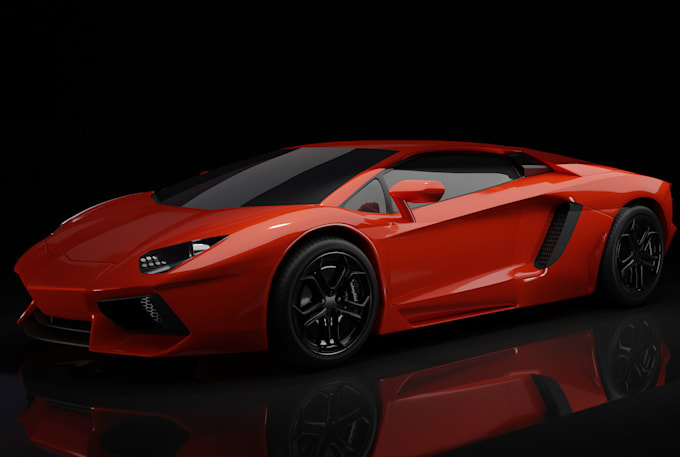 model any 3d vehicle for games and 3d printing