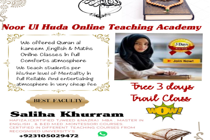 do online quran teaching