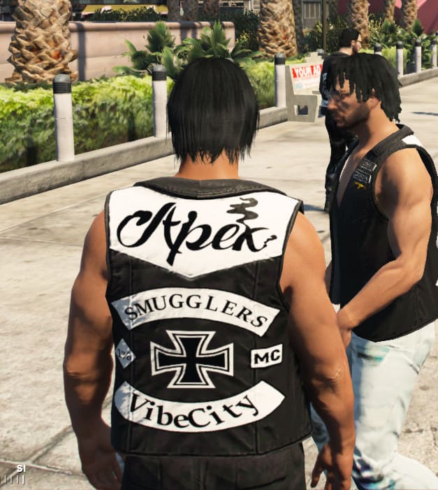 Fivem Biker Vest Template