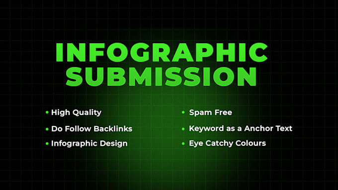 provide infographic submission or image sharing high quality backlinks