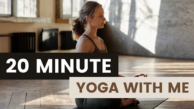 design your fitness or workout vlog thumbnail