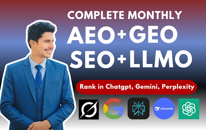 rank website in chatgpt and gemini with aeo, GEO and off page SEO backlinks