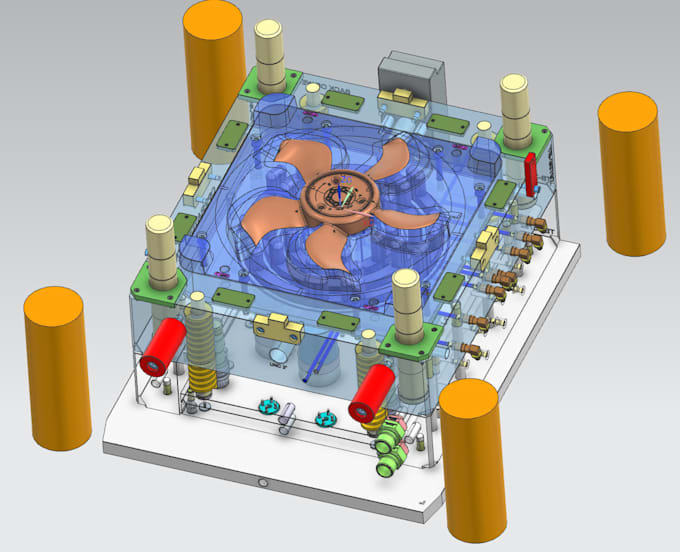 design plastic injection molds for manufacturing