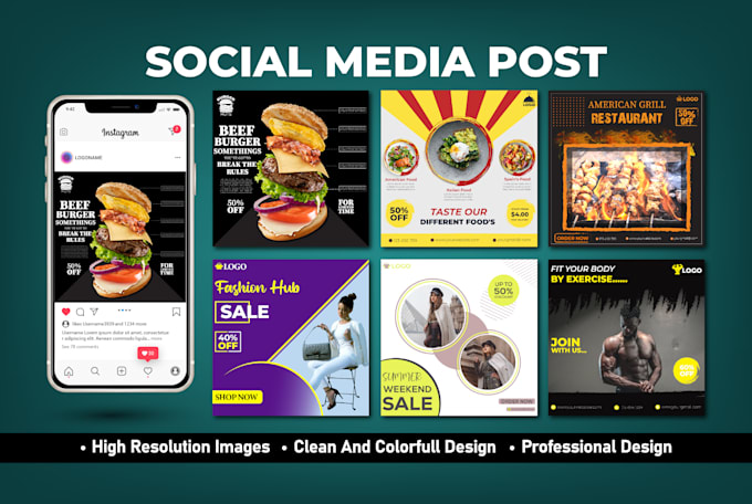 create social media post facebook post instagram post ads