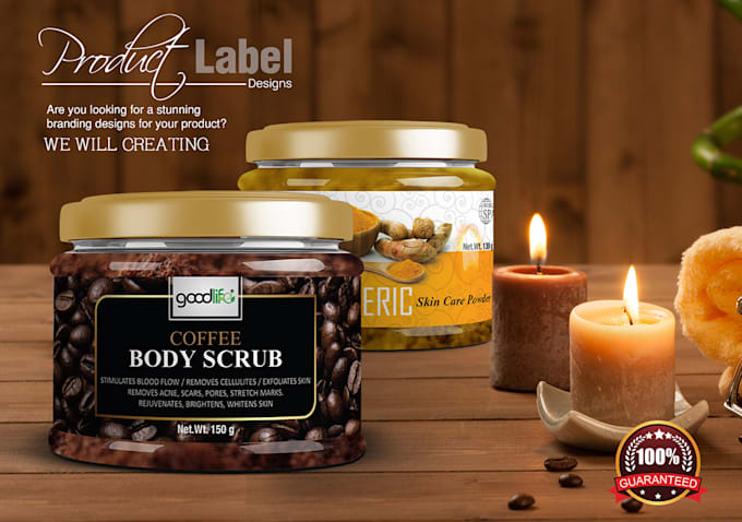 do product label design for your product