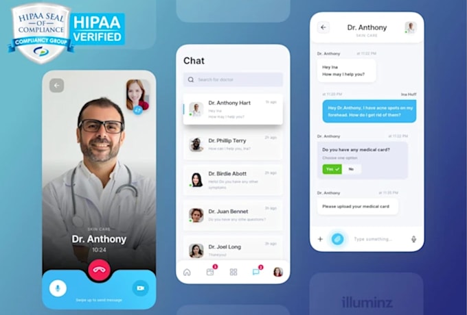 build hipaa compliant telemedicine app
