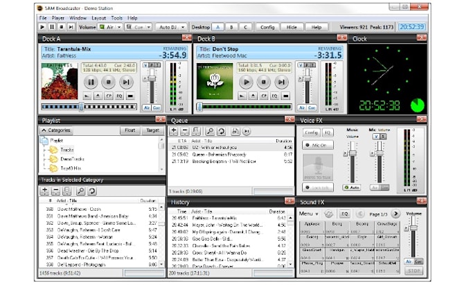do setup and sam broadcaster custom template and live request