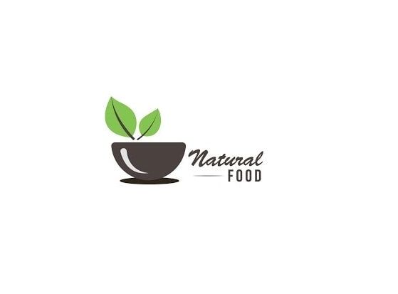 design a modern food logo with express delivery