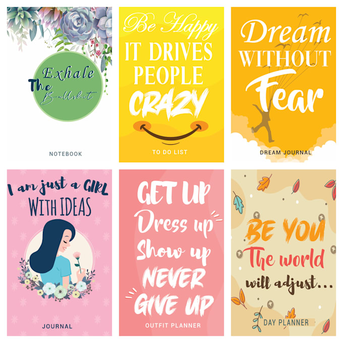 send you customized journal ready to upload on KDP