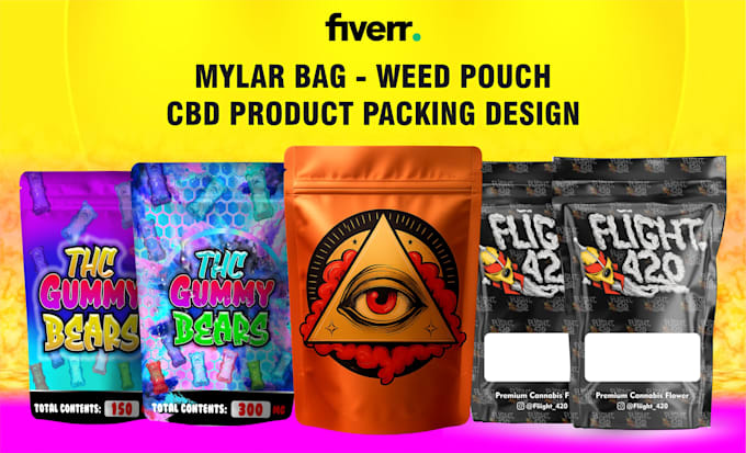 design unique packaging for cannabis and business brands