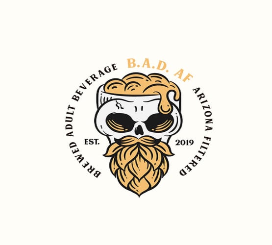 design bad drink logo