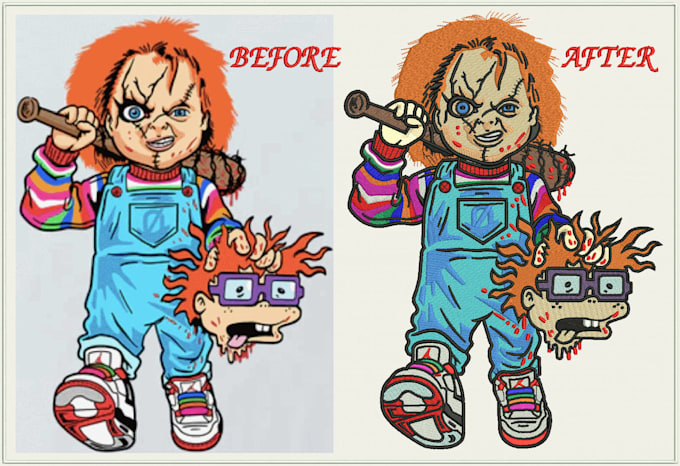 do your logo, image, into embroidery digitizing emb, dst, pes, jef fast