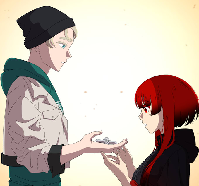 create base color of webtoon, comic, manga, manhwa