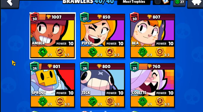 Help You Make Trophies In Brawl Stars By Alexrades