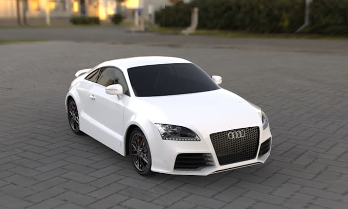 create 3d model especially cars for printing or renders