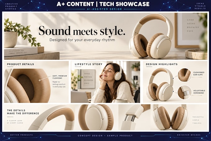 design ai assisted amazon a plus content and listing images