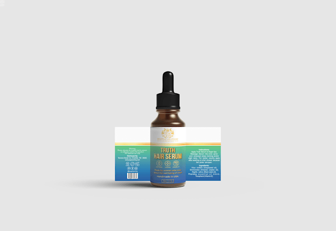 design or redesign all types of label, pouch or bag and box packaging