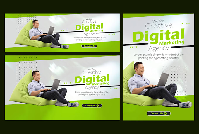 design website banner ads, shopify banner, google ads