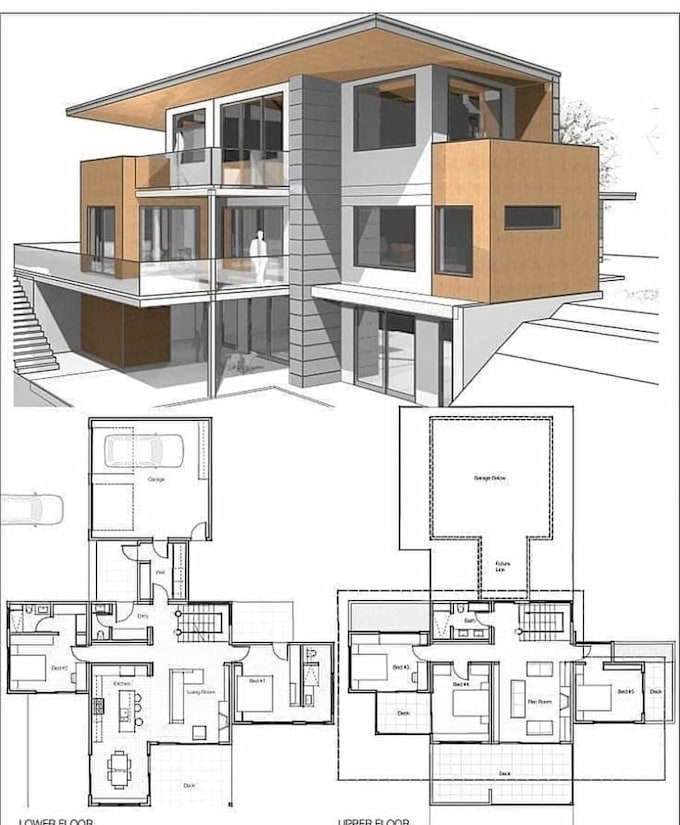 do exterior 3d for your villa or any type of building