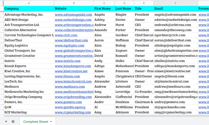 do data enrichment, b2b lead generation, and linkedin leads