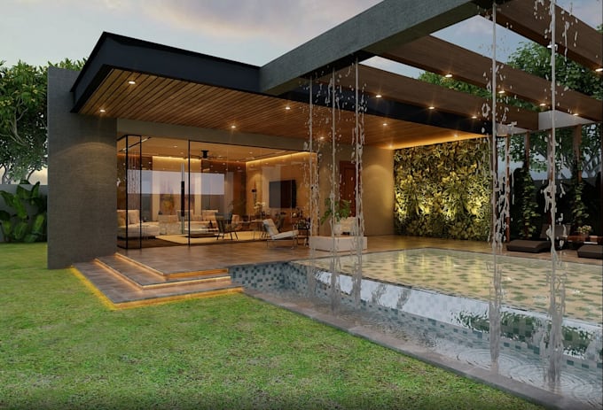 create your front yard, backyard, patio landscape design