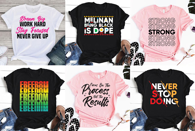do mug, pillow, bag and t shirt typography design