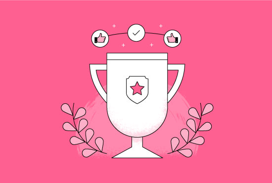 create a modern line illustration in my style