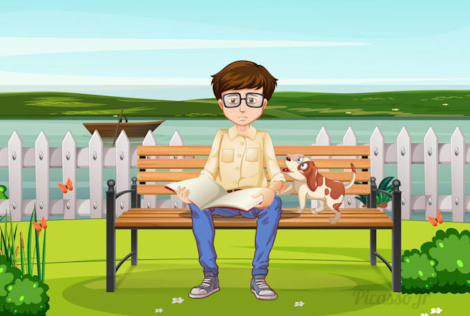 draw cute kids book illustrations